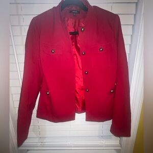 rafaella red blazer
